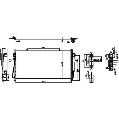 NISSENS - 940840 - A/C Condenser pa1