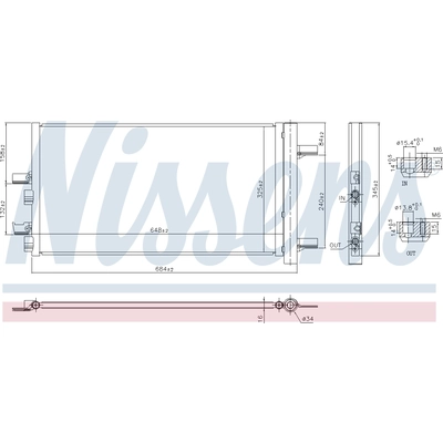 Condenser Drier Assembly by NISSENS - 941049 pa3