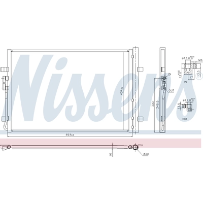 Condenser Drier Assembly by NISSENS - 941183 pa1