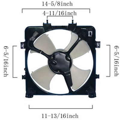 APDI - 6019120 - A/C Condenser Fan Assembly pa2