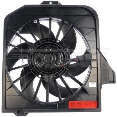 Condenser Fan Assembly by DORMAN (OE SOLUTIONS) - 620-017 pa7