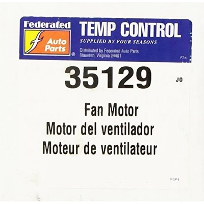Moteur de ventilateur à condensateur de FOUR SEASONS - 35129 pa15
