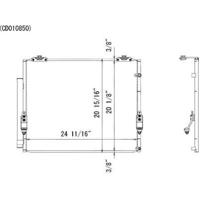 KOYORAD - CD010850 - A/C Condenser pa2