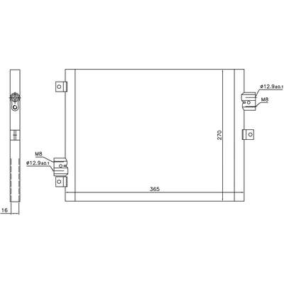 Condenser by NISSENS - 940190 pa1