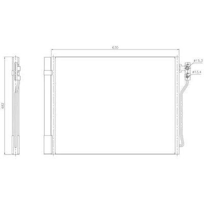 Condenser by NISSENS - 940370 pa1