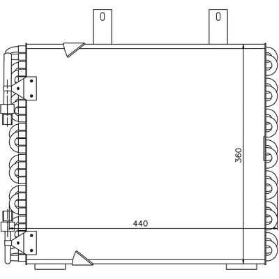 Condenser by NISSENS - 94172 pa1