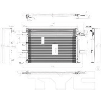 Condenser by TYC - 3894 pa3