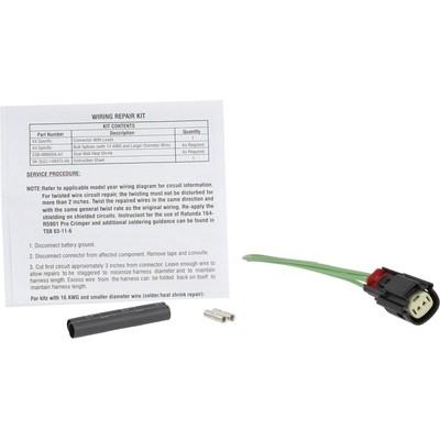 Connector by MOTORCRAFT - WPT1631 pa1