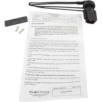Connector by MOTORCRAFT - WPT1816 pa2