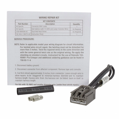 Connector by MOTORCRAFT - WPT1486 pa3