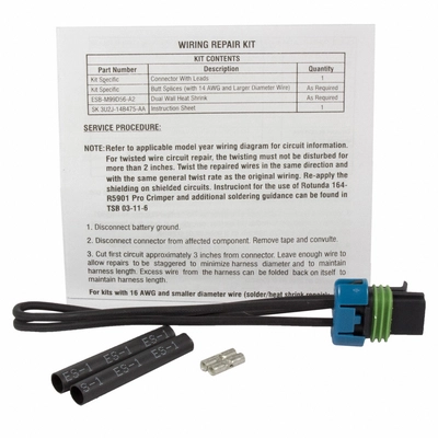 Connector by MOTORCRAFT - WPT381 pa6