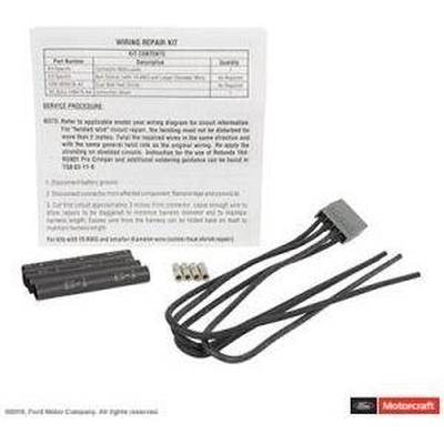 Connector by MOTORCRAFT - WPT417 pa3