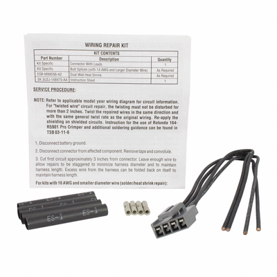 Connector by MOTORCRAFT - WPT417 pa6