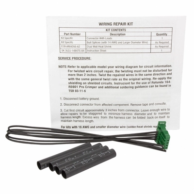 Connector by MOTORCRAFT - WPT668 pa4