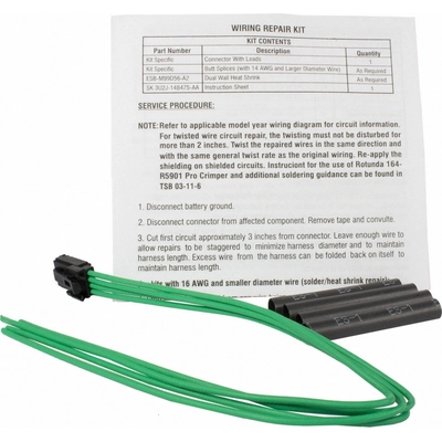 MOTORCRAFT - WPT982 - Door Lock Switch Connector pa2