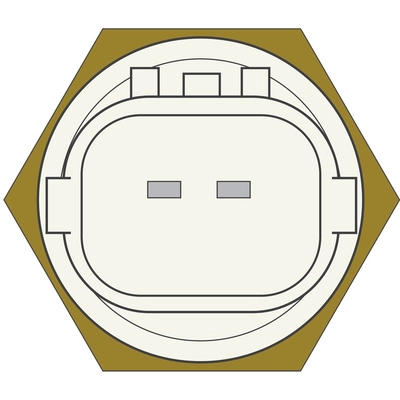Capteur de température de liquide de refroidissement de GLOBAL PARTS DISTRIBUTORS - 1712511 pa1