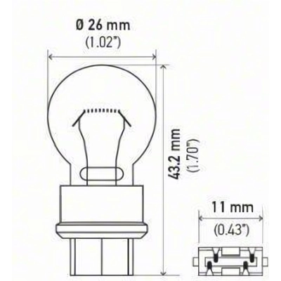 Cornering Light (Pack of 10) by HELLA - 3156 pa15