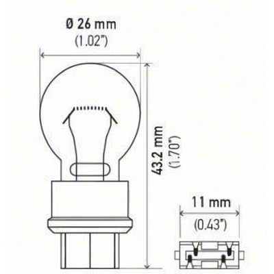 Cornering Light (Pack of 10) by HELLA - 3157 pa2