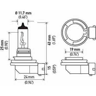 Cornering Light by HELLA - H8TB pa9