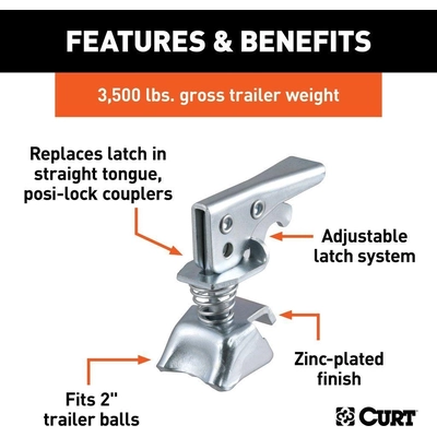 CURT MANUFACTURING - 25194 - Coupler Repair Kit pa7