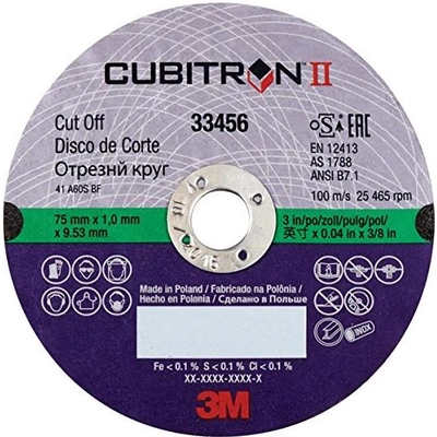 3M - 33460 - Cubitron II Cut-Off Wheel pa18