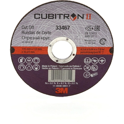 3M - 33467 - Cubitron II Cut-Off Wheel pa1