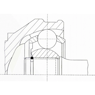 CV Joint Kit by GKN/LOEBRO - 306280 pa1