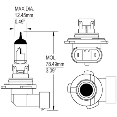 Daytime Running Light by CEC Industries - 9006 pa2