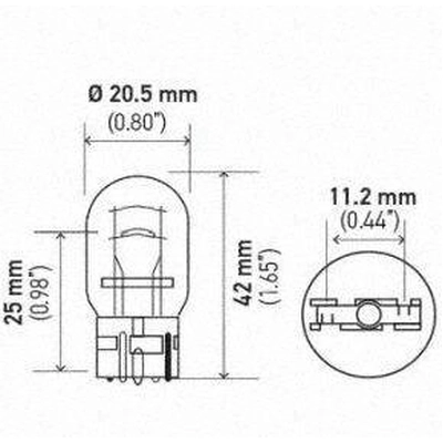 Daytime Running Light (Pack of 10) by HELLA - 7443A pa8