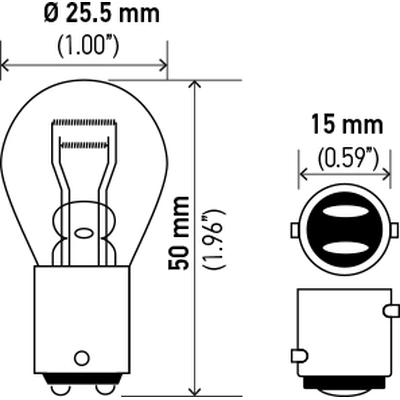 Daytime Running Light (Pack of 10) by HELLA - 7528 pa2