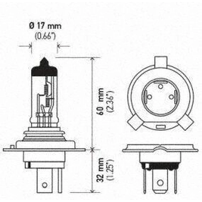 Daytime Running Light by HELLA - 9003-2.0TB pa32