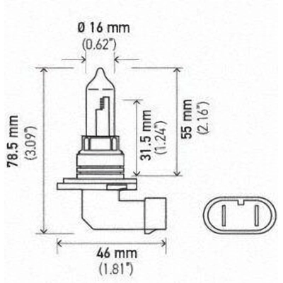 Daytime Running Light by HELLA - 9005LL pa11