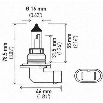 Daytime Running Light by HELLA - 9006TB pa3