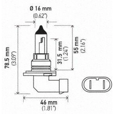 Daytime Running Light by HELLA - H71070367 pa18