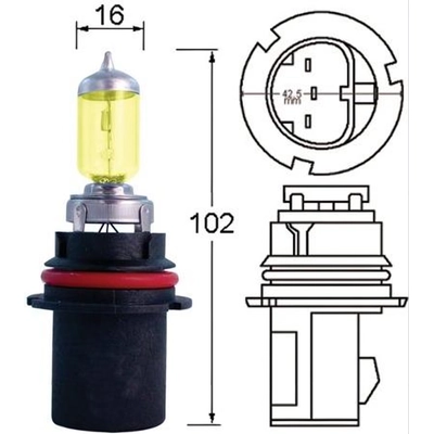 Daytime Running Light by HELLA - H71070602 pa7