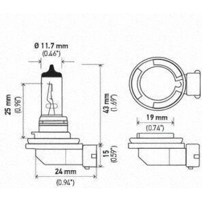 Daytime Running Light by HELLA - H71071262 pa6