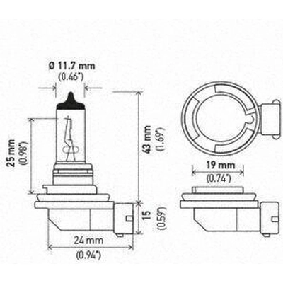 Daytime Running Light by HELLA - H8TB pa16