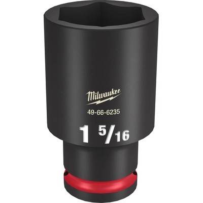 MILWAUKEE - 49-66-6235 - Impact Duty 1/2"Drive 1-5/16" Deep 6 Point Socket pa1