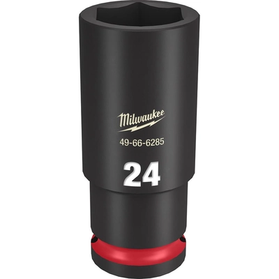 MILWAUKEE - 49-66-6285 - Impact Duty 1/2"Drive 24MM Deep 6 Point Socket pa1