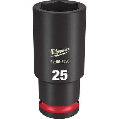MILWAUKEE - 49-66-6286 - mpact Duty 1/2"Drive 25MM Deep 6 Point Socket pa1