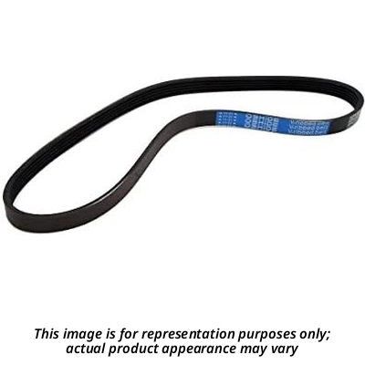 Air Conditioning And Power Steering Belt by BANDO USA - 6PK2005 2