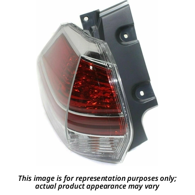 Driver Side Outer Taillamp Assembly by EAGLE EYES LIGHTS - HD674-B000L 3