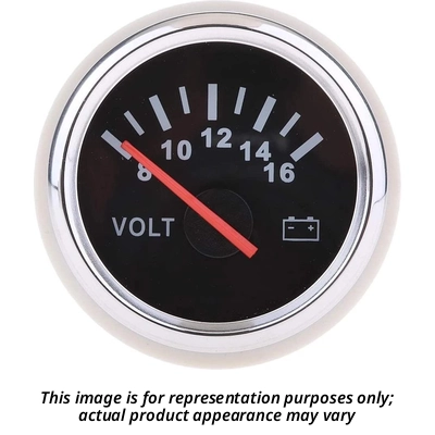 Electric Voltmeter Gauge by AUTO METER - 3391 4