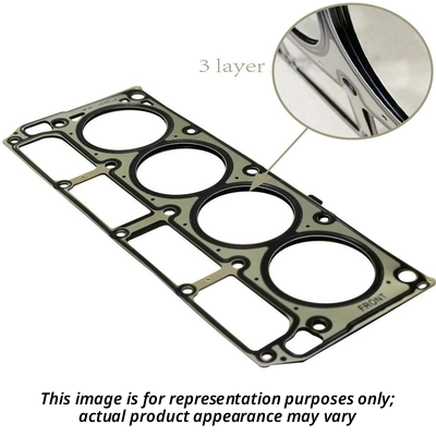 Engine Cylinder Head Gasket by FEL-PRO - 1075-053 1