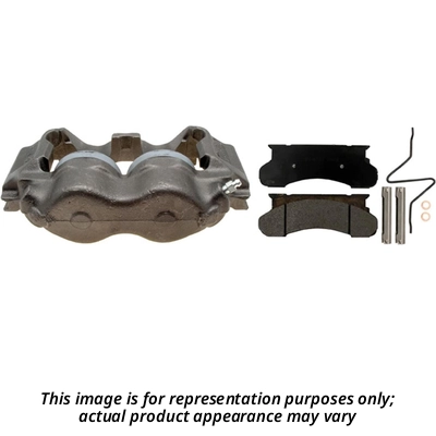 Front Caliper With Pads by STAINLESS STEEL BRAKES - A189-4R 2