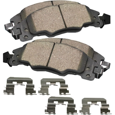 Front Ceramic Pads by WORLDPARTS SYNERGY - WSD784CH 2