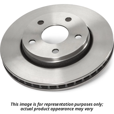 Front Disc Brake Rotor by PARTS MASTER - 126137 2