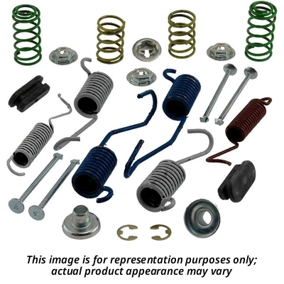 Front Drum Hardware Kit by DYNAMIC FRICTION COMPANY - 370-67000 2