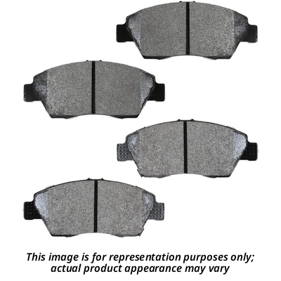 Front Hybrid Pads by DYNAMIC FRICTION COMPANY - 4000-2178-00 2