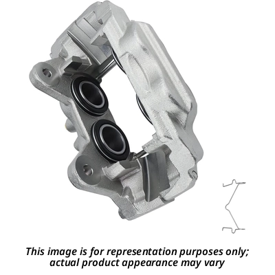 Front New Caliper Left by UQUALITY - C63036 1
